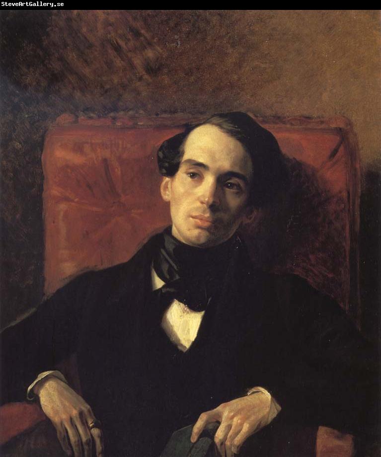 Karl Briullov Portrait of alexander strugovshchikov